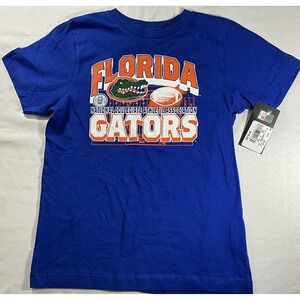 SEC Florida Gator Football Graphic T-Shirt Boys Size Small 6/7